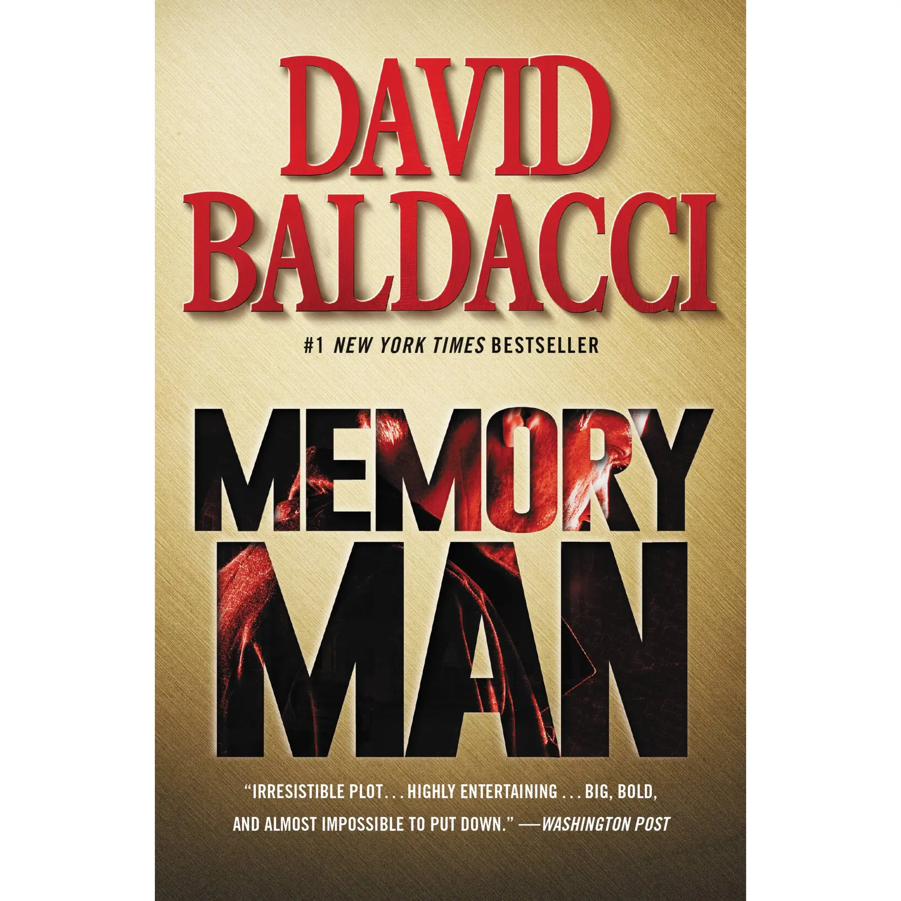 Memory Man by David Baldacci [Paperback Book]
