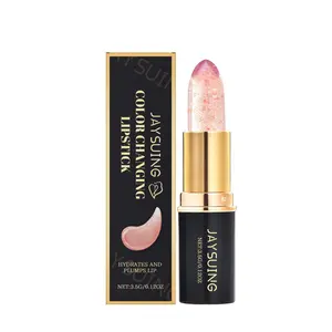 JAYSUING pH Color Changing Lipstick Natural Shiny Pink Gloss Moisturizing Anti Crack Lip Care Balm
