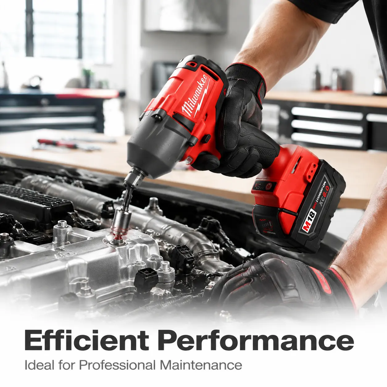 Milwaukee M18 900ft-lbs Impact Wrench w/ XC6.0 Battery – Bust Rusted Bolts Like Butter! Auto Repair & Truck Maintenance Essential. Cordless Power That Never Quits. #Milwaukee #ImpactWrench #ToolTalk