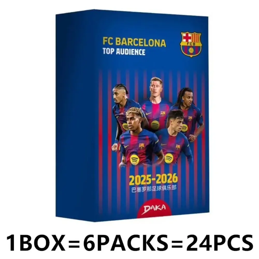 2025-26 DAKA Top Audience Real Madrid Barcelona Team Box Mbappe