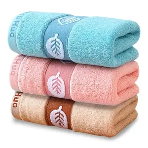 Soft Absorbent Towel, 3pcs Solid Color Bath Towel Set, Face Towel, Hand Towel, Bathroom Supplies for Home Hotel Salon