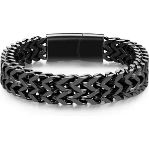 Stainless Steel Urn Bracelet for Human Ashes, Daily Wear Cremation Jewelry Keepsake Memorial Ash Holder for Men and Women