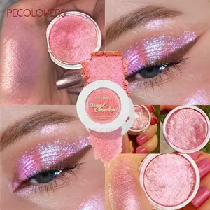 1PC Pearlescent Chameleon Single-color Eyeshadow Palette, Brightening and Sparkling, Suitable for Crafting Delicate Makeup Looks