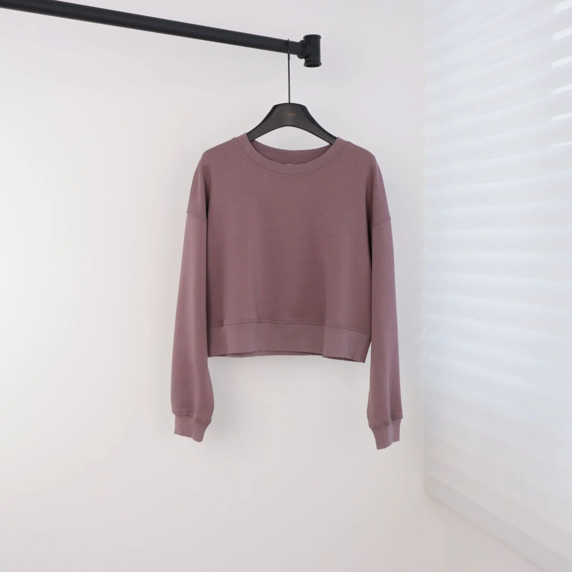 Dark smoked purple short air hoodie