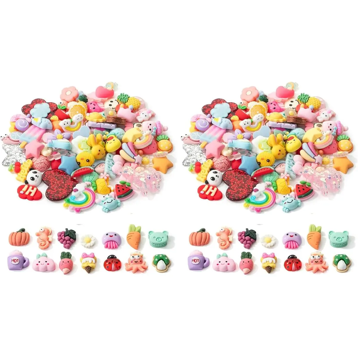 Small, Flat (Pack of 2)