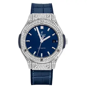 Hublot Classic Fusion 42mm 542.NX.7170.LR Diamond Bezel Titanium Watch WHP042563