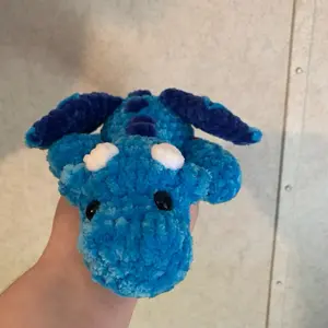 Handmade Crochet Dragon Plush | Crochet Dragon | Handmade Plushie
