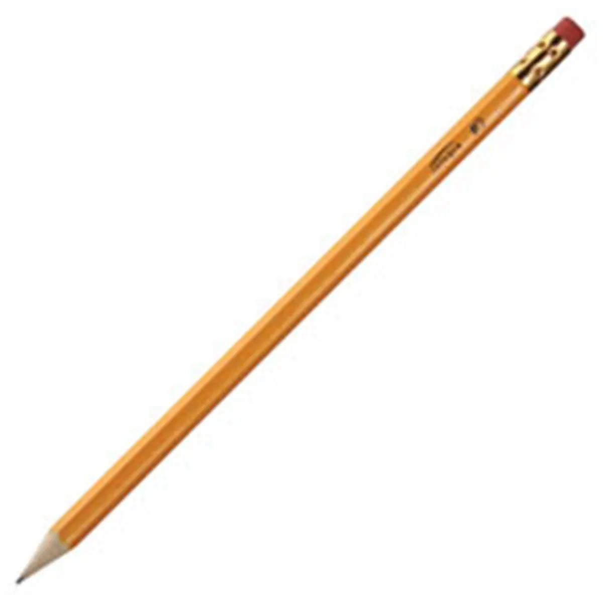 212 MAIN Integra Pre-Sharpened No.2 Hexagonal Comfortable Grip Pencils - 1 Dozen Office Stationery, High-Quality Eraser for Quickly Corrects Mistakes, Fatigue-Reducing, Unisex for General Writing, No.2 Pencils