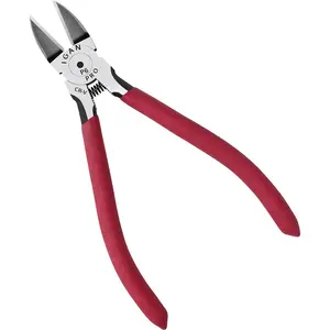 6-inch Ultra Sharp & Powerful Side Cutter Clippers with Longer Flush Cutting Edge, Ideal Wire Snips for Crafting, Floral, Electrical & Any Clean Cut Needs