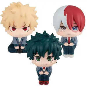 10cm Boku no Hero Academia Anime Figure Midoriya Izuku Action Figure Bakugo Katsuki/Todoroki Shoto Figurine PVC Collection Toys
