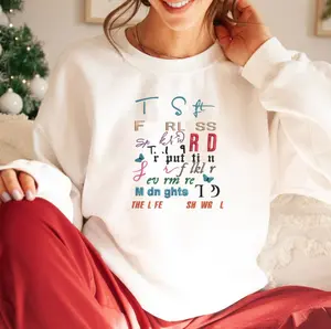 Track Name Embroidered Tshirt Sweatshirt Hoodie Comfort Color Tee 436184