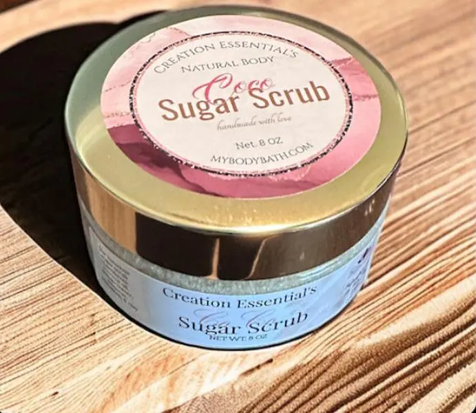Divine CoCo Shimmer Body Scrub w/Himalayan Salt