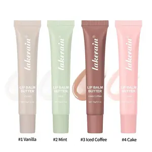 Butter Lipstick, 4 Counts/set Moisturizing Lip Balm, Hydrating Lip Plumper Gloss, Glossy Lip Glaze Stick, Plumping Lip Oil Lip Stick for Girls & Women, Lip Care, Gentle