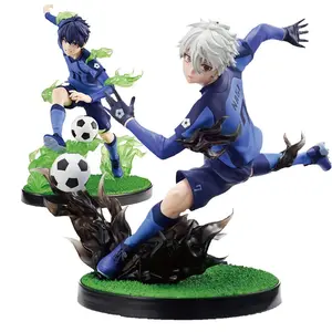 12CM Seishiro Nagi Isagi Yoichi Figure Anime BLUELOCK Cool Desktop Animation Artwork Model Toy Gift Collection Ornaments PVC