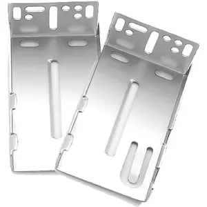 Face Frame Rear Mounting Brackets for Drawer Slides Furniture Hardware 1Pair