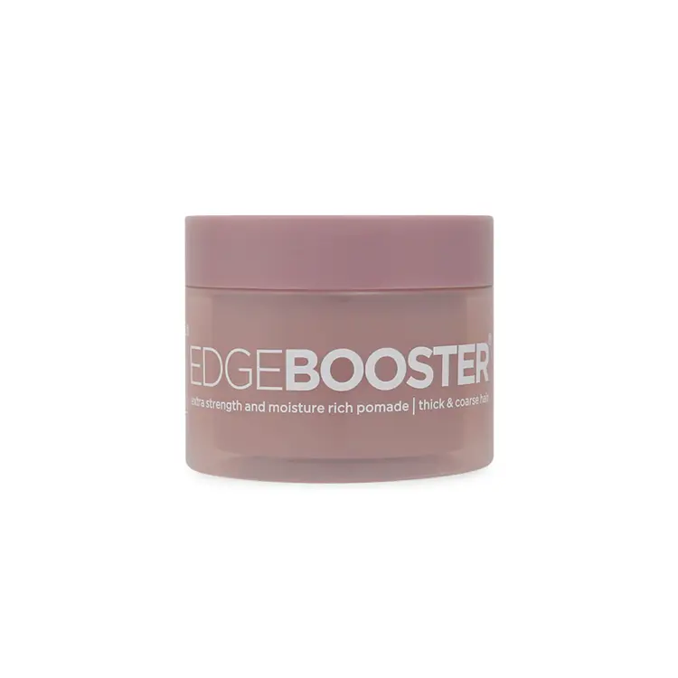Style Factor Edge Booster Pomade, Hydrating Edge Control with Extra Strength Hold for Sleek Styles, All Hair Types, 3.38 oz, Moisturizer, Haircare, Hair Styling Gel, Slick Back Hairstyles, Hydration, All Textures