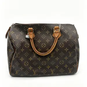 Pre-owned Louis Vuitton LV Monogram Speedy 30 Shoulder Bag with Straps 30*17*20.5cm th25093118
