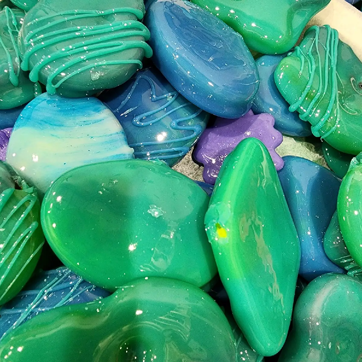 4 Blue Raspberry Candy Coated Swedish Bubs and Skulls Viral Swedish Bubs Candy. Flavors Chewy Fruit Crunchy Mixed