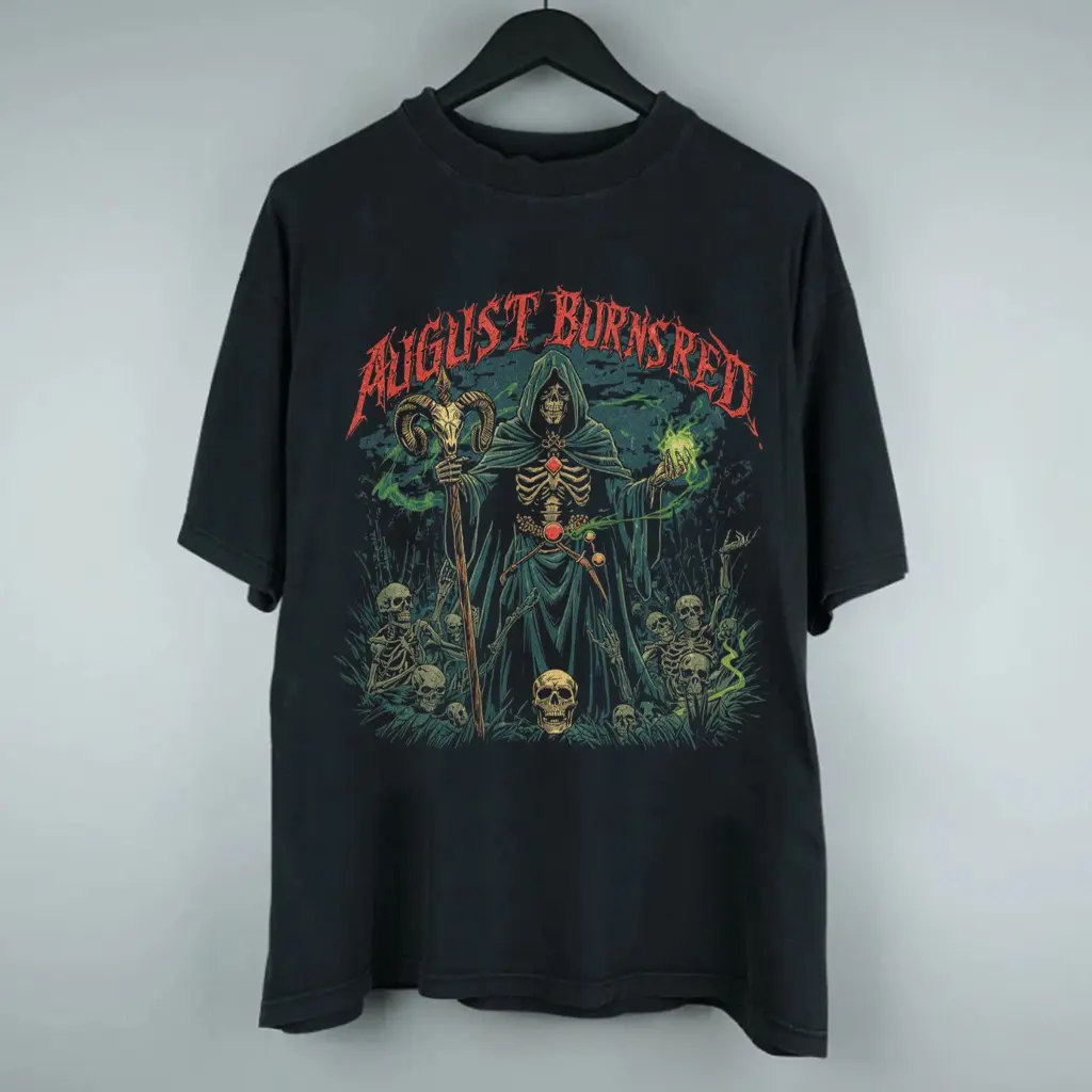 August Burns Red Messengers Metalcore Vintage Graphic Shirt HY7131