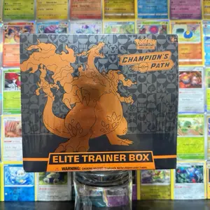 Champion’s Path Elite Trainer Box (2020) Charizard Edition – Sealed or Rip Live