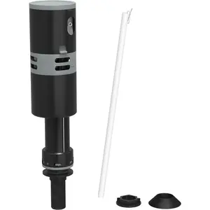 Toilet Fill Valve Replacement, Adjustable 8.7" to 12.2" Toilet Tank Fill Valve, Easy Install, Fix Running Toilet, Quiet Refill, Fits Most Standard Toilets (1 Pack (Single Replacement))