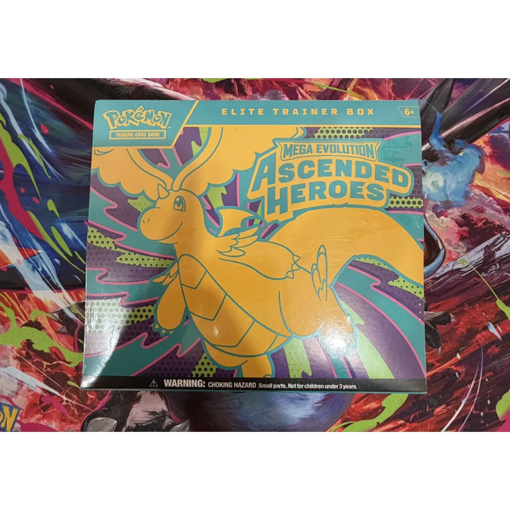 Pokémon TCG Mega Evolution Ascended Heroes Elite Trainer Box - Single Box for Collectors, with Expand Deck Capability and Hero Artwork