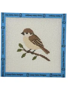Sparrow - 13 mesh - 7 x 7 - Needlepoint Canvas