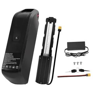 Meaycoty Ebike Battery 36V 20Ah with 40A BMS & 5-pin Base for 0-1800W Electric Bicycles Scooters & Motorcycles Durable Replaceable LED Indicator USB Charging Waterproof Case