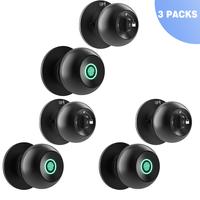 (GEN 2)Black-3pc(With App&Fingerprint&Key)