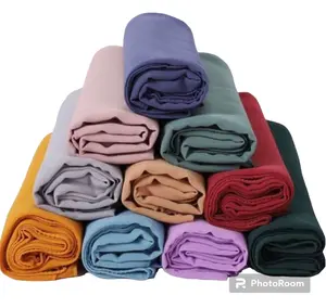 Crinkle Chiffon Hijab/Scarf (set of 4) Plain