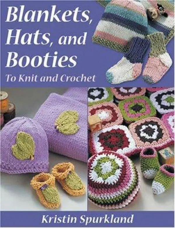 USED Book - Blankets, Hats, and Booties: To Knit and Crochet by Kristin Spurkland (Paperback) - english