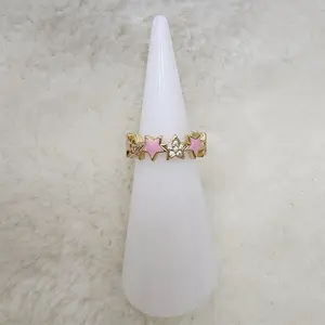 14k Gold laminated ring (adjustable)