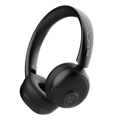 JLab Studio 2 Wireless On-Ear Headphones 40mm Drivers Deep Bass 45+ Hours Playtime Bluetooth USB-C Charging Immersive Lab Quality Sound with Noise-Canceling Mics