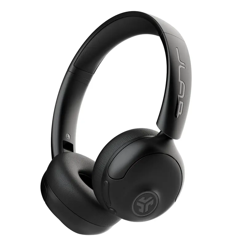JLab Studio 2 Wireless On-Ear Headphones 40mm Drivers Deep Bass 45+ Hours Playtime Bluetooth USB-C Charging Immersive Lab Quality Sound with Noise-Canceling Mics
