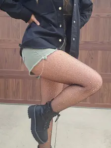 Ashes and Embers Fishnet Stocking