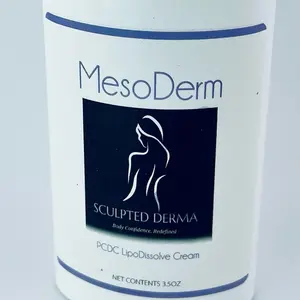 MesoDerm Sculpted Derma PCDC LipoDissolve Cream - Body Care Cosmetic for Fat Reducing - 3.5oz