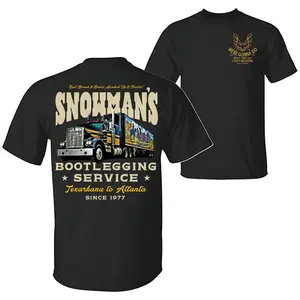 Snowman's Bootlegging Service 2-Side T-Shirt, Hoodie, Smokeyy and The Bandiit Tee, Unisex Trendy Shirt Gift for Movie Fans, Gift for Him, Movie Merch