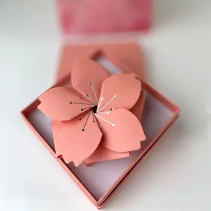 Origami Flower Jewelry Box