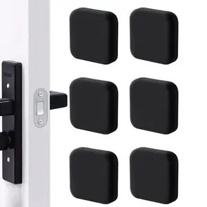 Door Handle Wall Guard Bumper Protector, Strong Self-Adhesive for Home Office 6 Pack