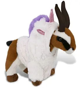 PLUSH UNICORN - SUPER-SOFT PLUSH - ANTELOPE 10"