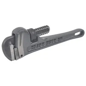 212 MAIN 8 in Heavy Duty Steel Pipe Wrench, Hand Tool Manufactured by Apex Tool Group-Asia, Heavy Duty Wrench
