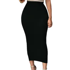 Women’s High-Waist Slim Bodycon Pencil Maxi Skirt for Parties, Clubs, and Night Out
