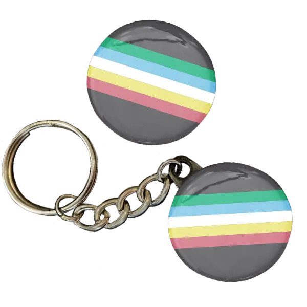 Disability Pride Flag | pin, keychain, magnet