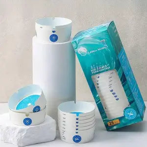 25pcs Disposable Household Ashtrays, Portable Residue-Free Design, Compatible with Cup Holders, Ideal for Cars Trucks Parties