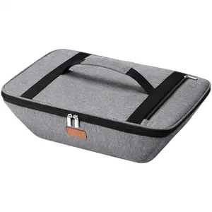 Thermal Lasagna Lugger Tote, Insulated Casserole Carrier For Hot Or Cold Food, Casserole Dish Carrier For Potluck Parties Picnic, Fits 9"X13" Baking Dish
