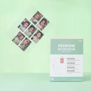 STANDARD A4 PAGES - 7 POCKETS, FOR SINGLE SLEEVED PHOTOCARDS, PVC FREE