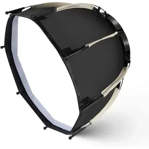 Portable 30cm Octagonal Softbox Mini Honeycomb Grid Bowens Mount Quick Release Honeycomb Grid Softbox for COB Light Studio