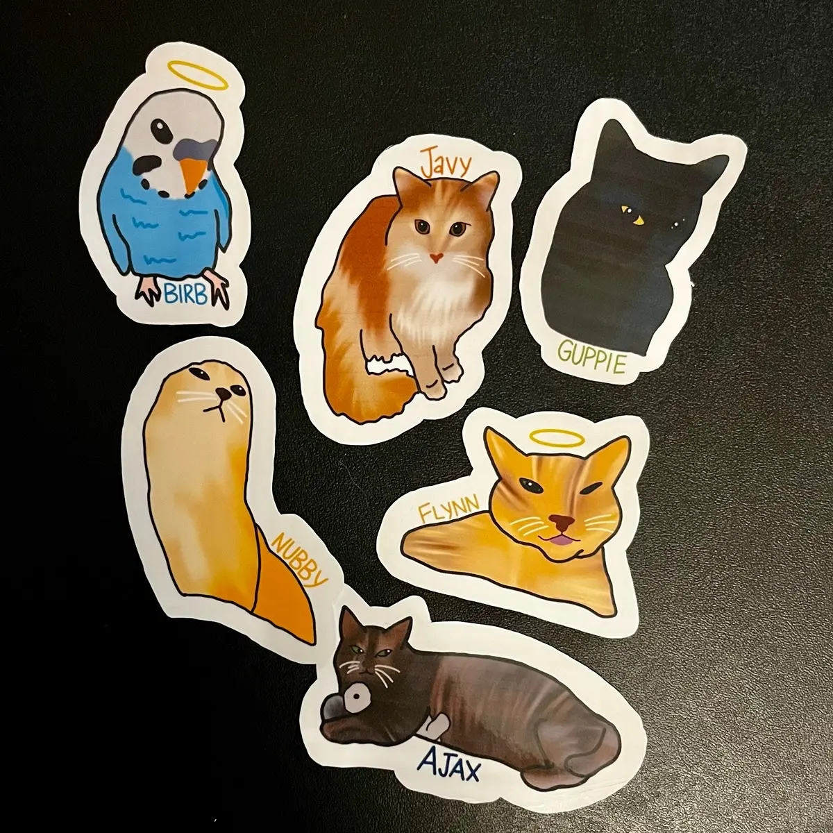 Custom Pet Waterproof Stickers