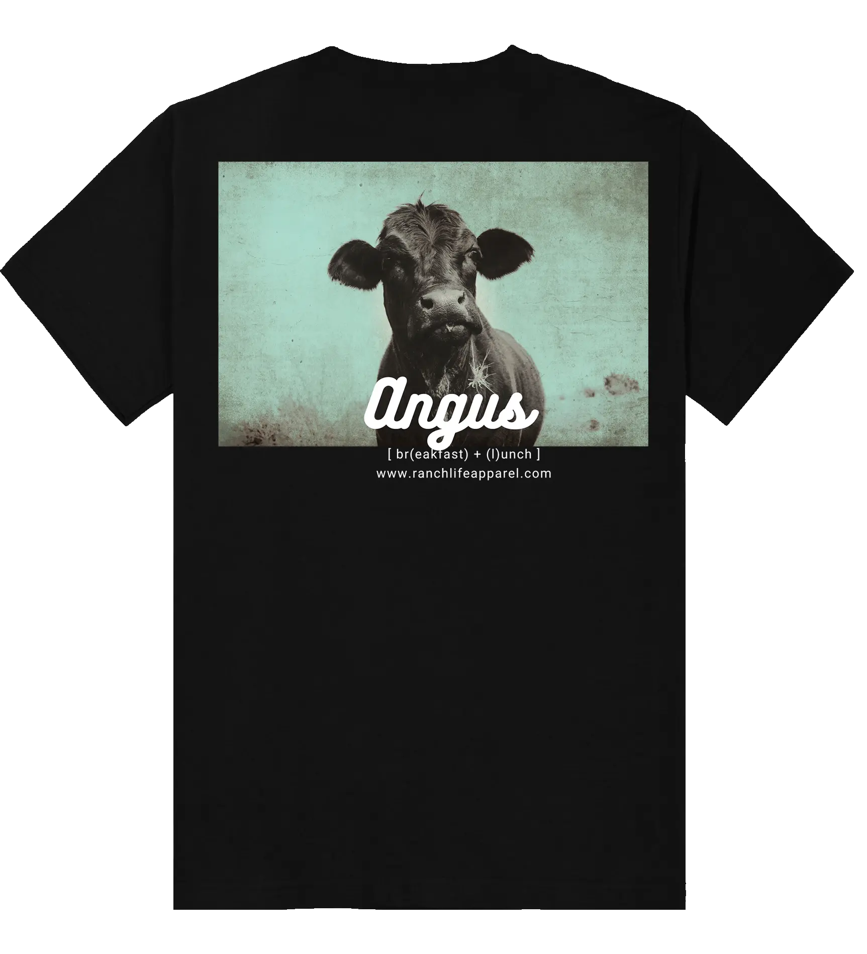 Ranch Life Apparel - Black Angus Casual Tee