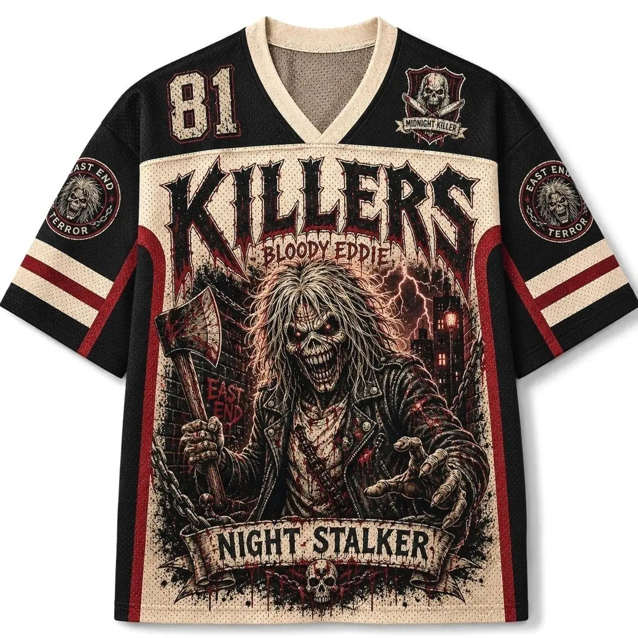 Iron Maiden "Killers" Mesh Jersey SWC T86